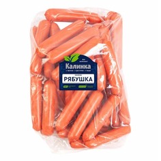 Сосиски Калинка Рябушка вареные +-1 кг КАЛiНКА