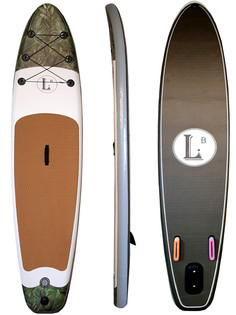 Sup board PRO Надувная доска SUP-доска с веслом 320x81x15 см LB