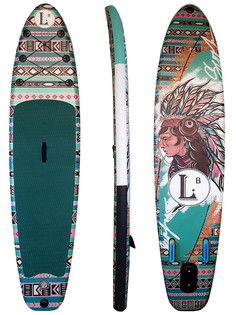 Sup board PRO Надувная доска SUP-доска с веслом 320x81x15 см LB