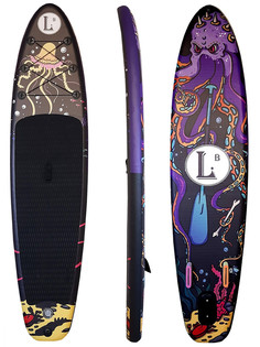 Sup board PRO Надувная доска SUP-доска с веслом 320x81x15 см LB