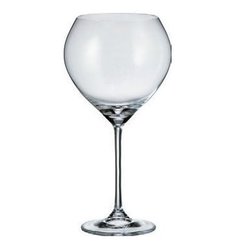 Бокалы для красного вина 640 мл 6 шт Crystalite Bohemia "Цецилия Без декора" 096443