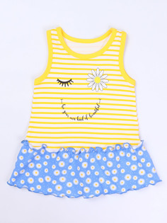 Майка бельевая для девочек КотМарКот 337521374 цв. желтый р. 116