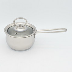 Ковш 0,7л.Кухар,"Магнолия Классика",со стеклянной крышкой Кухарь
