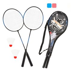 Бадминтон X-Match мет. волан 2 шт. чехол в ассортименте 636257