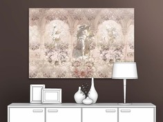 Картина на стену для интерьера ПЕРВОЕ АТЕЛЬЕ "Картина со скульптурами" 115х77 см