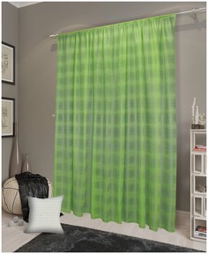 Тюль Amore Mio 90248 300x270 см салатовая