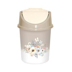 Ведро для мусора VIOLET 8л Акварель 1408129