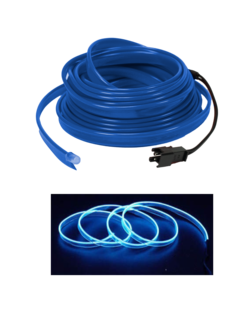 Декоративная неоновая нить для подсветки салона. Синий цвет. Неоновая подсветка S-4412 Element