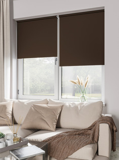 Рулонная штора LEGRAND БЛЭКАУТ/ BLACKOUT 52*175 шоколад