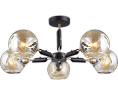 Люстра потолочная Illumico IL9474-5CSQ-79 BK AB