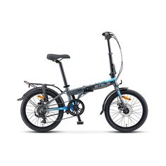 Складной велосипед Stels 20" Pilot 630 MD V010 (LU093531) Серый/Синий