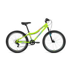 Велосипед 24" Forward Iris 24 1.0 2022 г 12" Зеленый Бирюзовый RBK22FW24730
