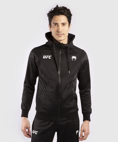 Худи мужское Venum VNMUFC-00064-001 черное XL/54