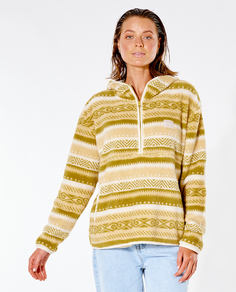 Худи женское Rip Curl OTWAY 1/4 ZIP хаки M