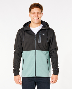 Толстовка мужская Rip Curl ANTI SERIES DEPARTED ZIP THR голубая XL