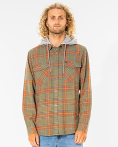 Рубашка мужская Rip Curl RANCHERO FLANNEL SHIRT зеленая XL