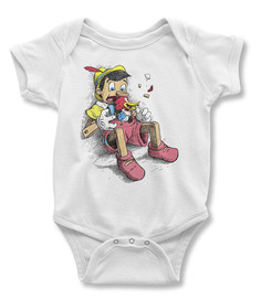 Боди детское WILD CHILD Кукла и Вуди232 Цв. белый р. 56