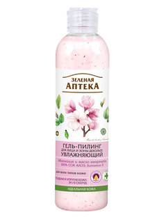 Гель-пилинг для лица и зоны декольте Зеленая аптека Увлажняющий 250 мл