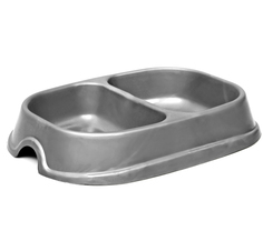 Миска Пижон, 2 х 200 мл, серая