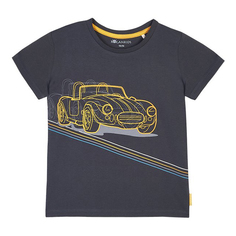 Футболка детская Kogankids 332-705-42 цв. темно-серый р. 104