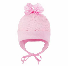 Шапка детская Чудо-Кроха KY-281 Лизочка цв. розовый р. 36