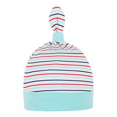 Шапка детская Чудо-Кроха I-82 Полоска цв. бирюзовая р. 36