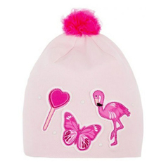 Шапка детская Чудо-Кроха KL-312 цв. розовый р. 40
