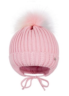 Шапка детская Чудо-Кроха Cz-225 цв. розовый р. 46