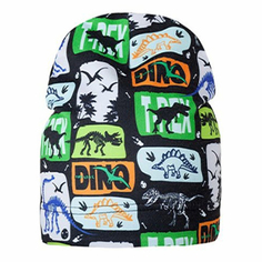 Шапка детская Чудо-Кроха P-490 цв. черный р. 52-54