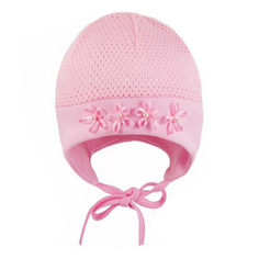 Шапка детская Чудо-Кроха KY-280 Энни цв. розовый р. 40