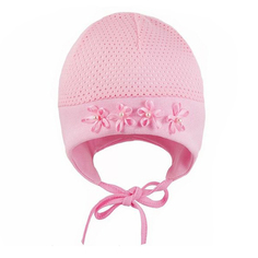 Шапка детская Чудо-Кроха KY-280 Энни цв. розовый р. 36