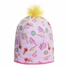 Шапка детская Чудо-Кроха KL-202 Пломбирчик цв. розовый р. 44
