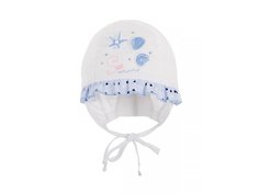 Шапка детская Чудо-Кроха T-140 цв. белый р. 42