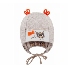 Шапка детская Чудо-Кроха I-91-01 Лула цв. бежевый р. 40