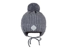 Шапка детская Чудо-Кроха Cz-177 цв. серый р. 40