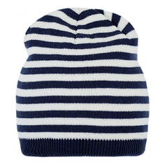 Шапка детская Чудо-Кроха Cld-17 цв. синий;белый р. 52-54