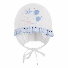 Шапка детская Чудо-Кроха T-140 цв. белый р. 38