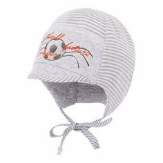 Шапка детская Чудо-Кроха T-141 цв. серый р. 36