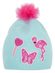 Шапка детская Чудо-Кроха KL-312 цв. бирюзовый р. 40