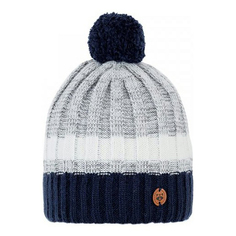 Шапка детская Чудо-Кроха Cd-1068 цв. серый;синий;белый р. 52-54