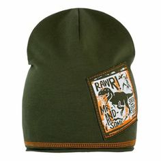 Шапка детская Чудо-Кроха F-489 цв. хаки р. 54
