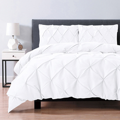 Cleo Постельное белье Malika цвет: белый (2-х спальное)