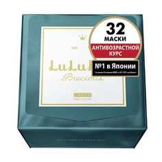 Маска для лица LuLuLun антивозрастная Face Mask Precious Green 32 шт