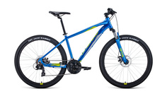 Горный (MTB) велосипед Forward Apache 2.0 Disc 27.5 (2020) 21 синий/зеленый