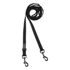 Поводок-перестежка для собак Rukka Pets Bliss Multi Leash черный р S
