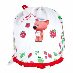 Косынка детская Чудо-Кроха T-Mi-02 цв. красный, белый р. 50