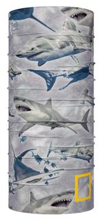 Бандана детская Buff Coolnet Uv+ цв.серый р.onesize