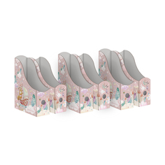 Лоток для бумаг Valiant Путешастики (29,5x23,5x8,5 см) 3 шт + (31x23,5x8,5 см) 3 шт