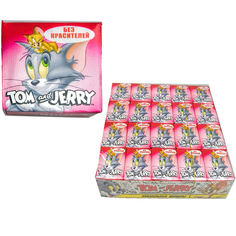 Жевательная конфета Tom and Jerry клубника