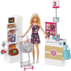 Набор игровой Mattel Barbie Супермаркет